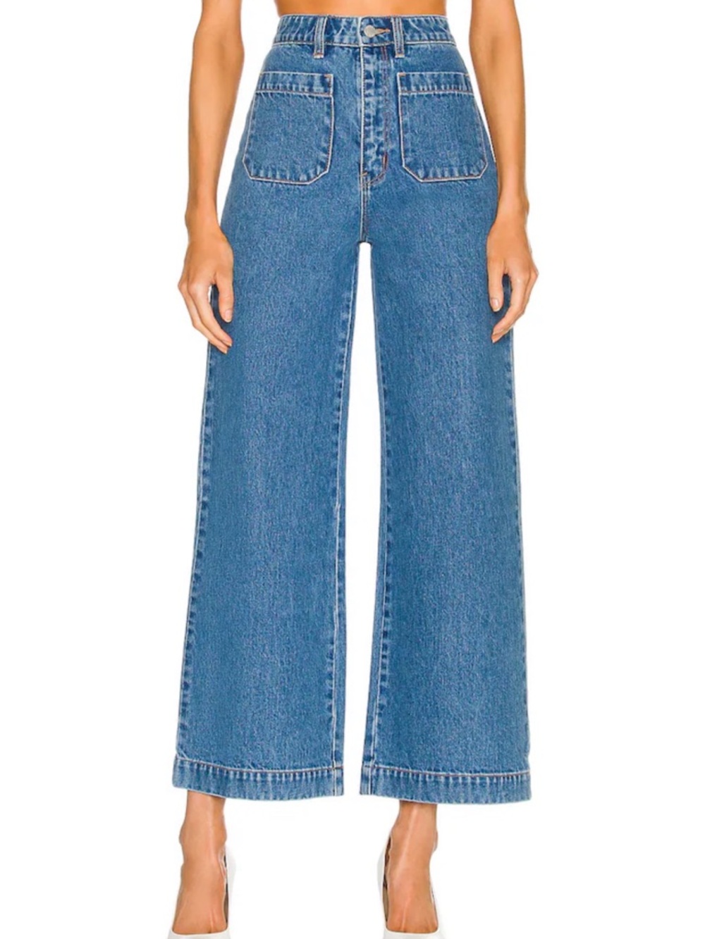 Rollas High Waisted Sailor Jeans